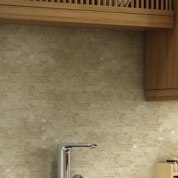 MosaicTileOutlet 12" x 12" Natural Stone Peel & Stick Mosaic Tile